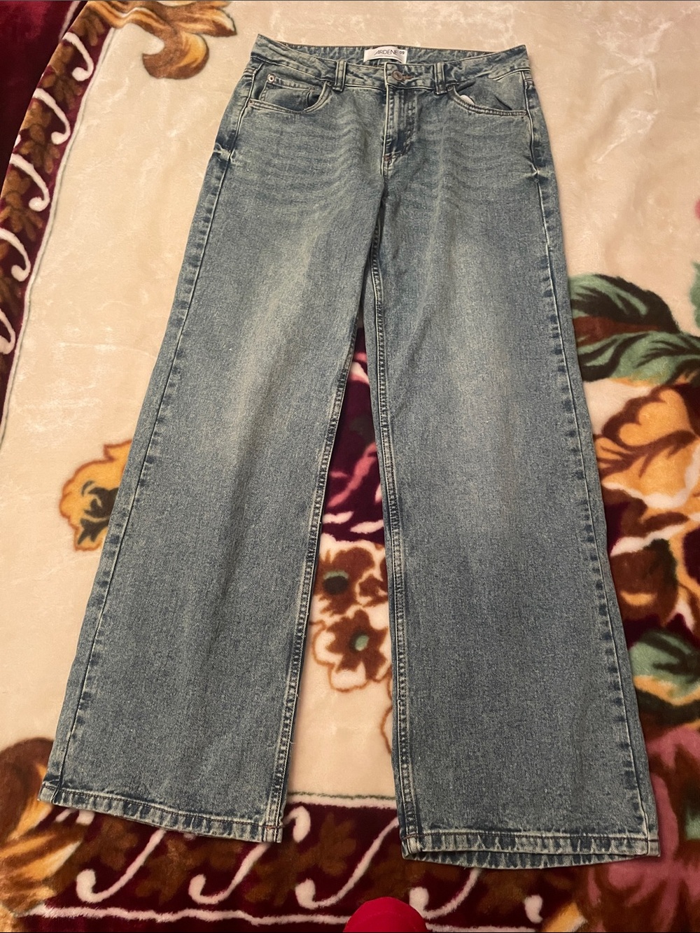 Ardene Sz 9 Classic Wide Leg Women’s Jeans - Light Blue